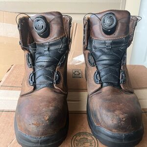 Red Wing Shoes Brown and Black Men's Boots